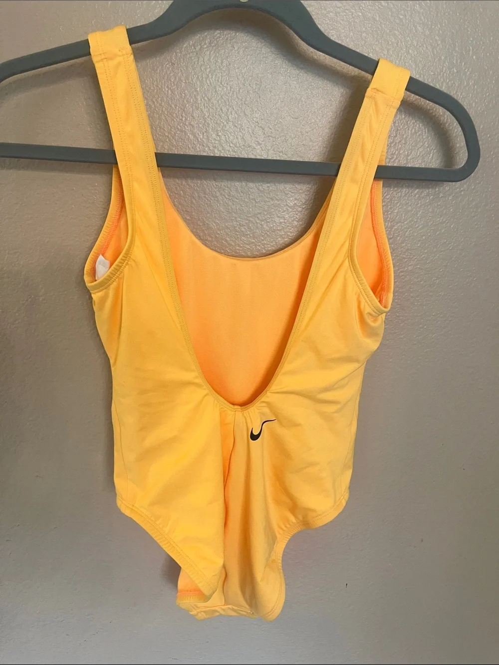 NWOT Nike Yellow One Piece Swimsuit S